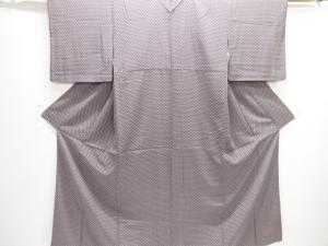 花模様小紋着物